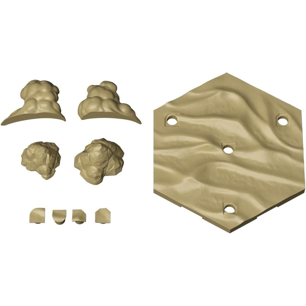 Bandai Hobby – 30 Minute Missions – #02 Customize Scene Base (Desert Ver.) 30 MM Model Kit