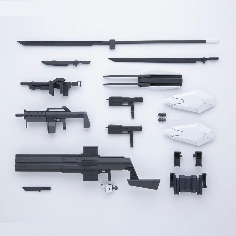 HG Boundary Battlers Weapon Set, 1/72 Scale, Color-Coded Plastic Model(Boundary Battlers Weapon Set 1)