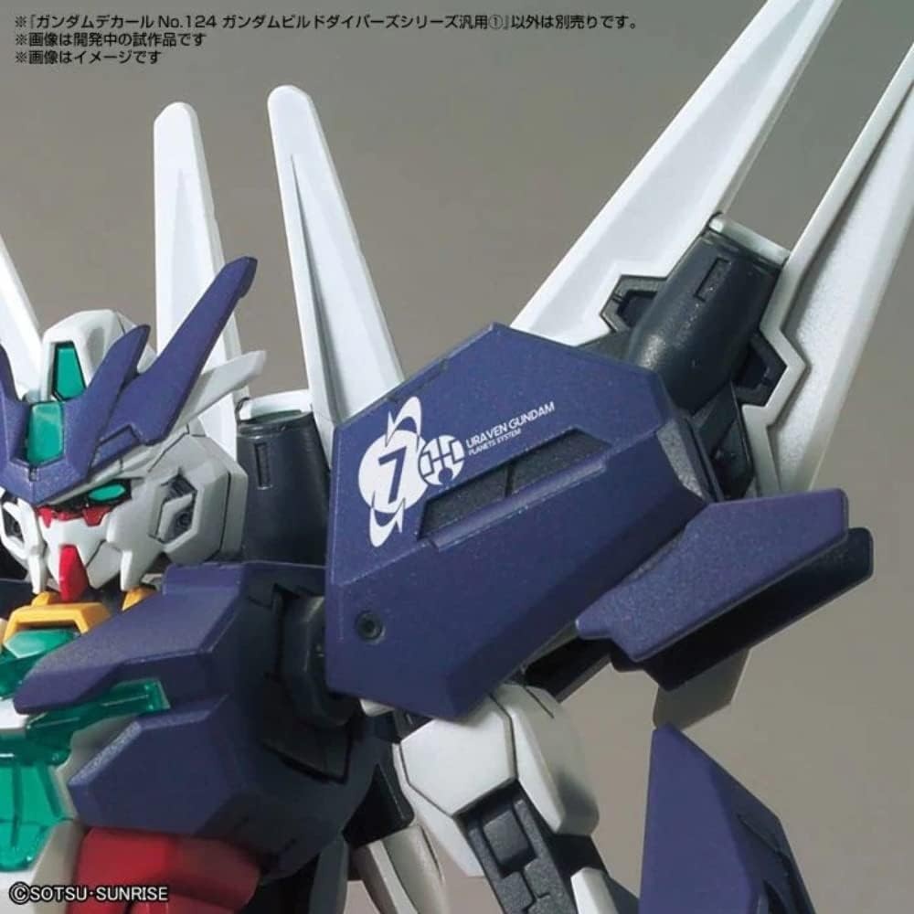 Bandai Hobby – Gundam Build Divers Re:RISE – GD-124 Multi-Use 1, Bandai Spirits Water-Slide Decals