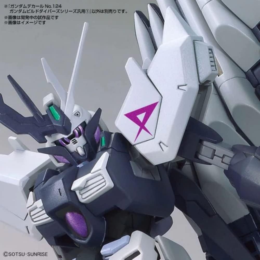 Bandai Hobby – Gundam Build Divers Re:RISE – GD-124 Multi-Use 1, Bandai Spirits Water-Slide Decals