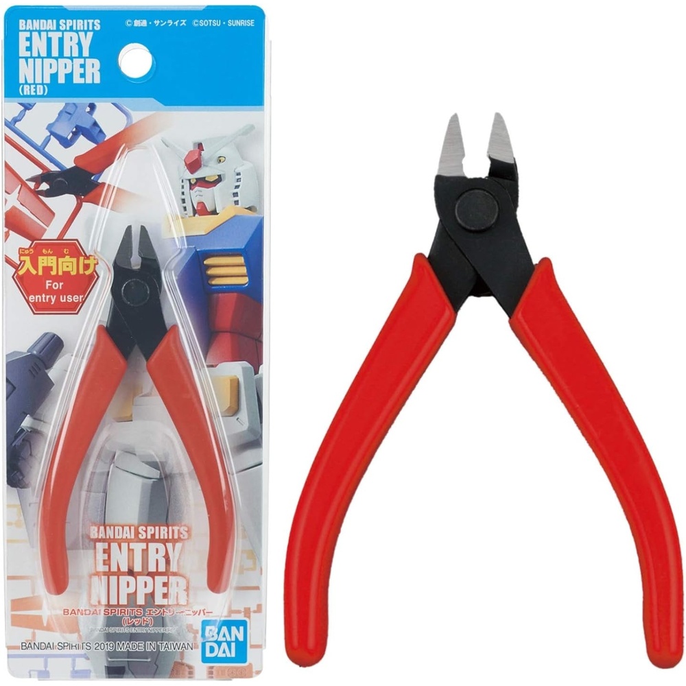 Bandai Hobby – Tools – Entry Nipper (Blue) Model Kit Tool(Red)