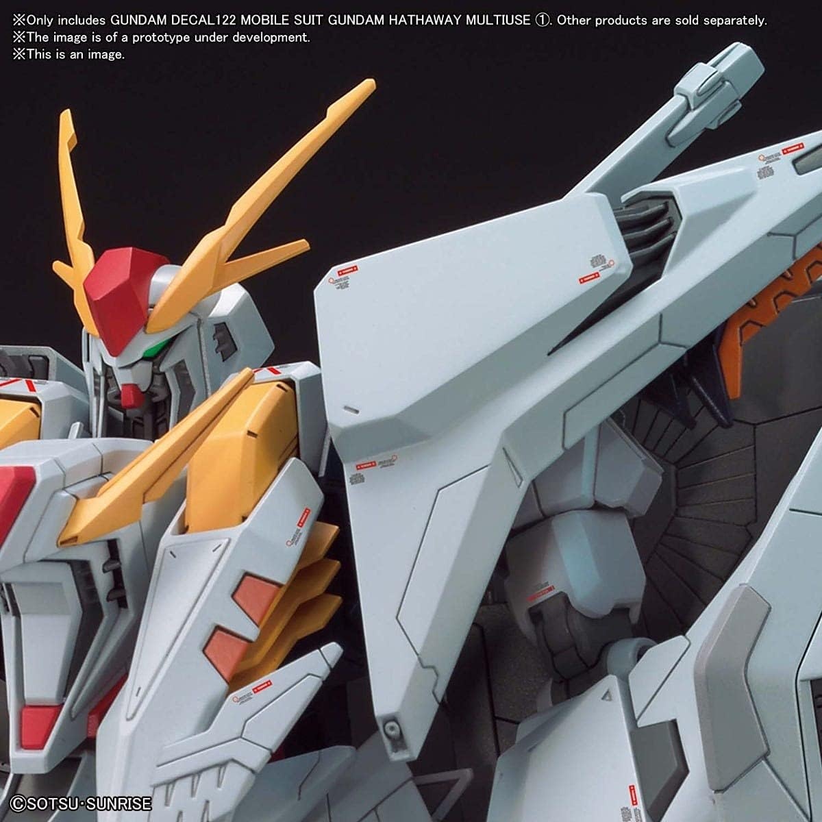Bandai Hobby – 30 Minute Missions – Water Decals, Bandai Spirits Water-Slide Decals(Gundam Hathaway Ms Multi-use 1)