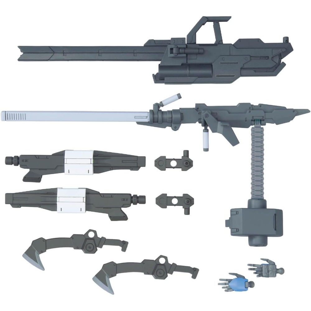 Bandai Hobby – Mobile Suit Gundam Iron-Blood Orphans – Option Parts Set Gunpla 12 (Large Railgun), Bandai Spirits Model Kit