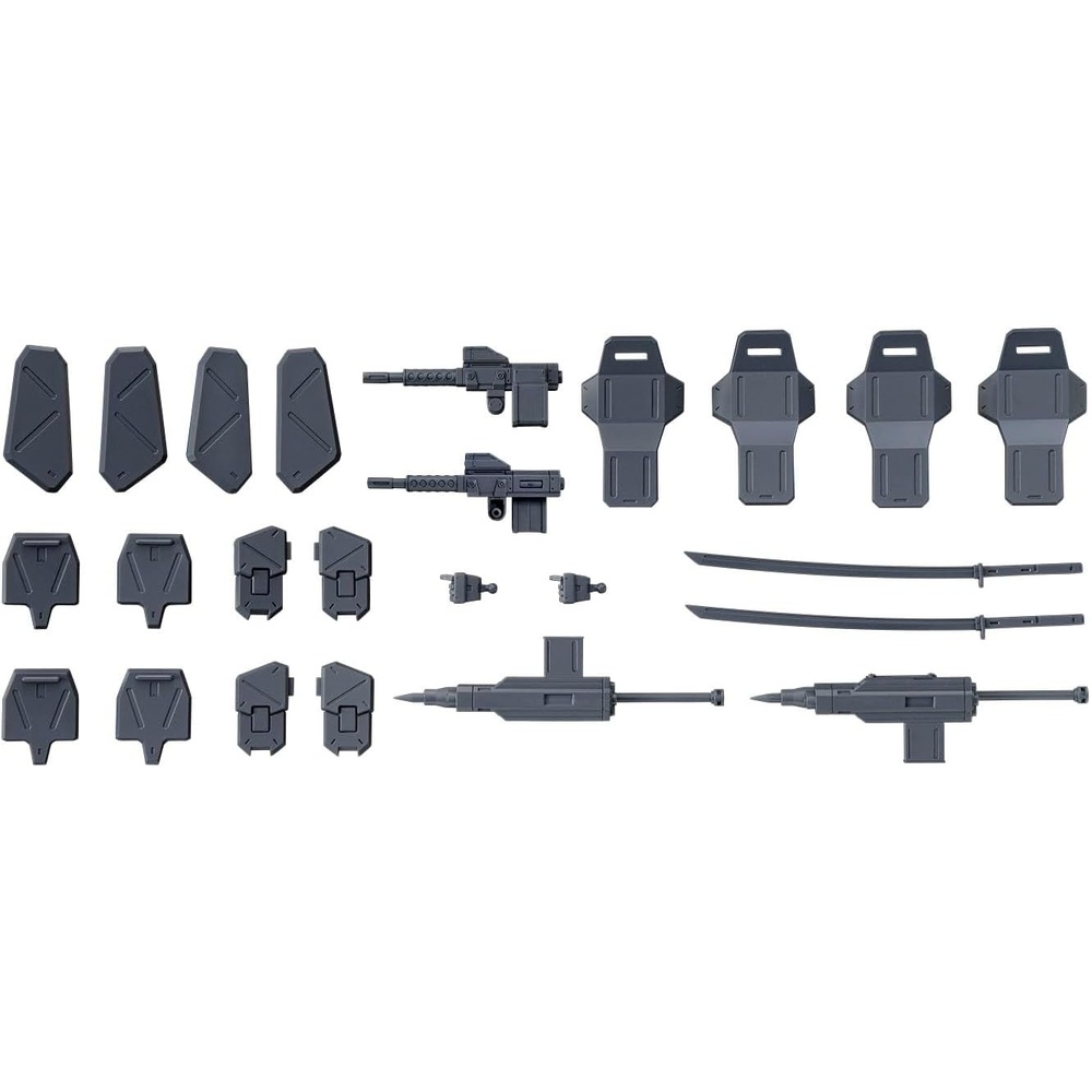 HG Boundary Battlers Weapon Set, 1/72 Scale, Color-Coded Plastic Model(Boundary Fighter Weapon Set 5)