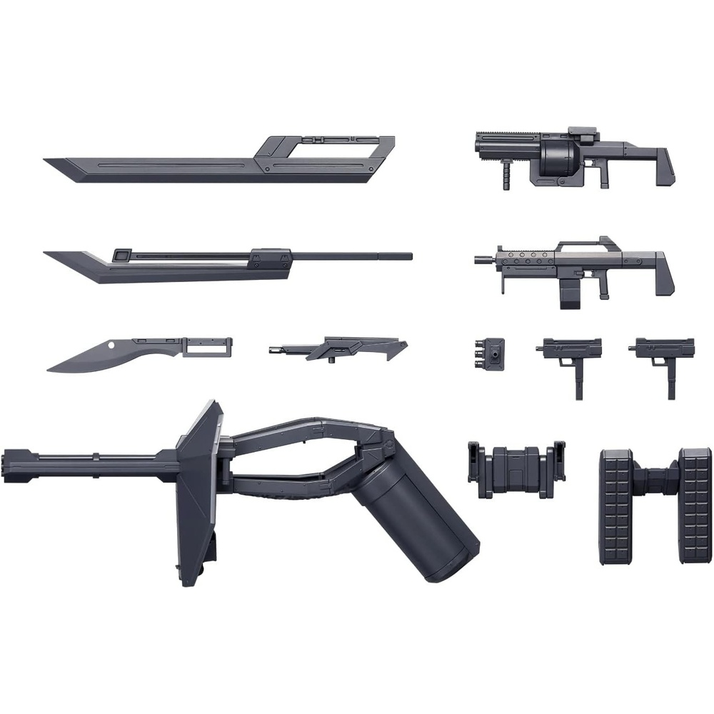 HG Boundary Battlers Weapon Set, 1/72 Scale, Color-Coded Plastic Model(Boundary Tentai Weapon Set 2)