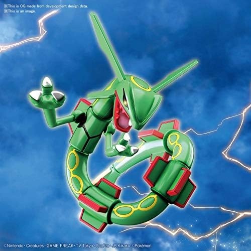 Bandai Hobby – Pokémon – Zekrom, Bandai Spirits Pokémon Model Kit(Rayquaza)