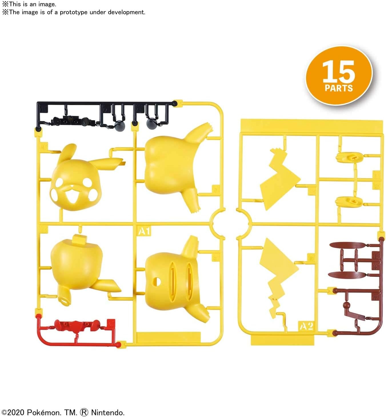 Bandai Hobby – Pokémon – Zekrom, Bandai Spirits Pokémon Model Kit(Pikachu)