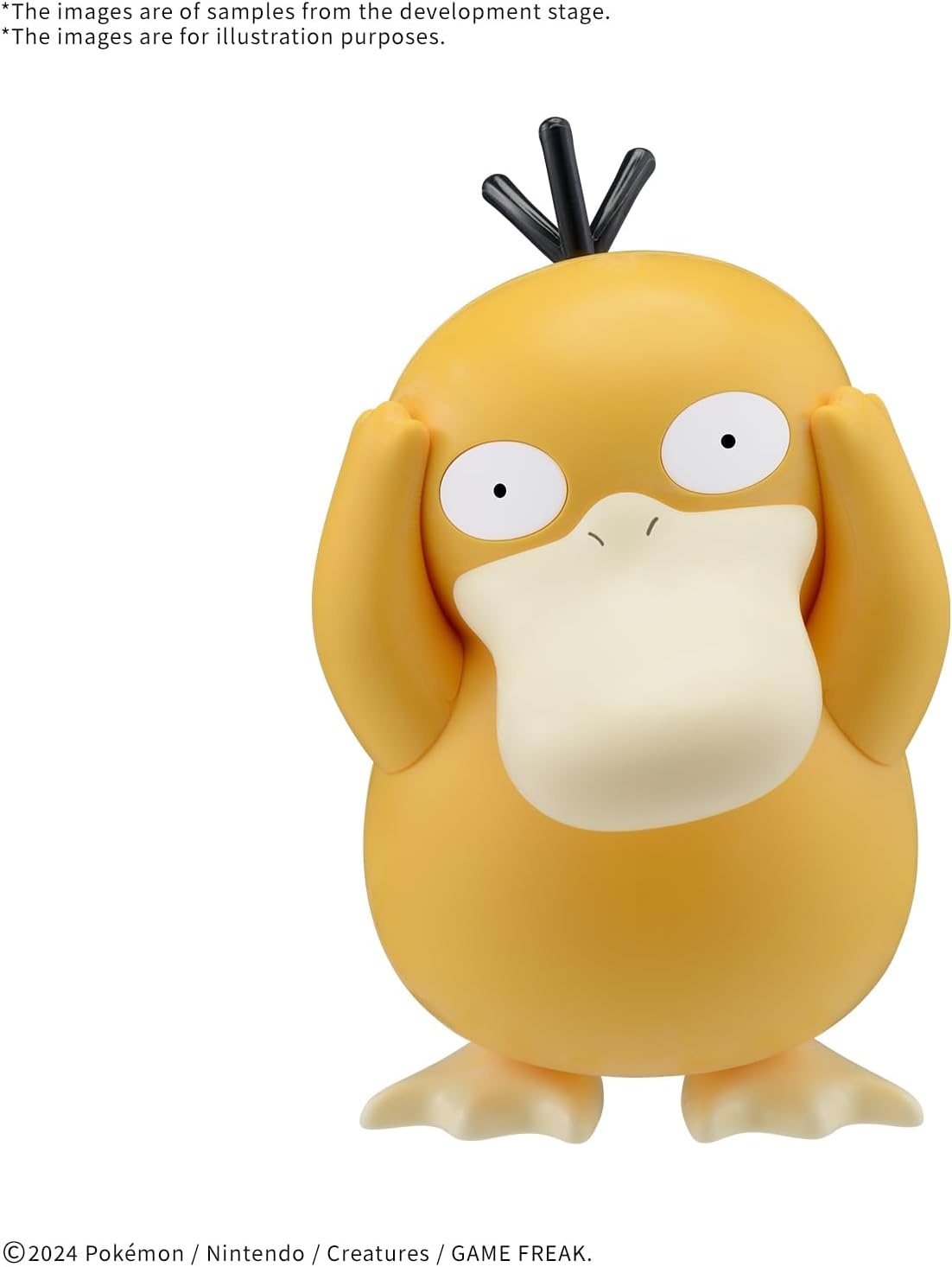 BANDAI Hobby – Pokémon – #21 Psyduck Pokémon Quick   Model Kit