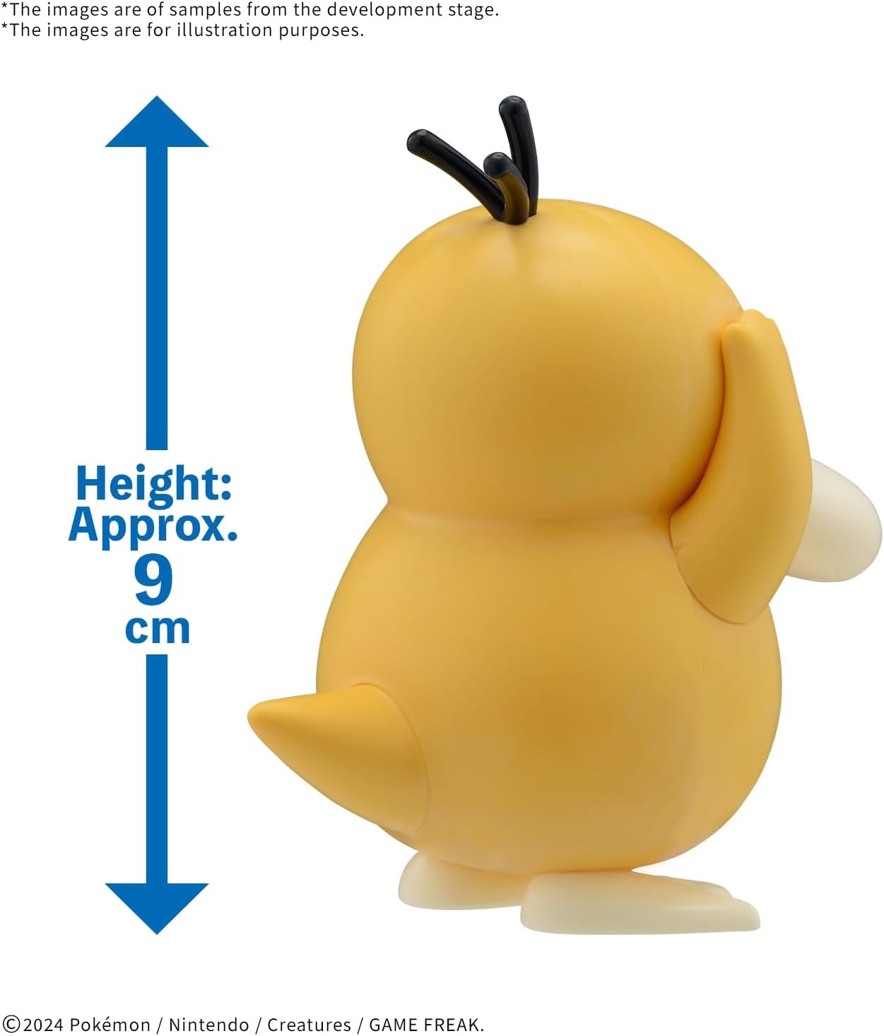 BANDAI Hobby – Pokémon – #21 Psyduck Pokémon Quick   Model Kit