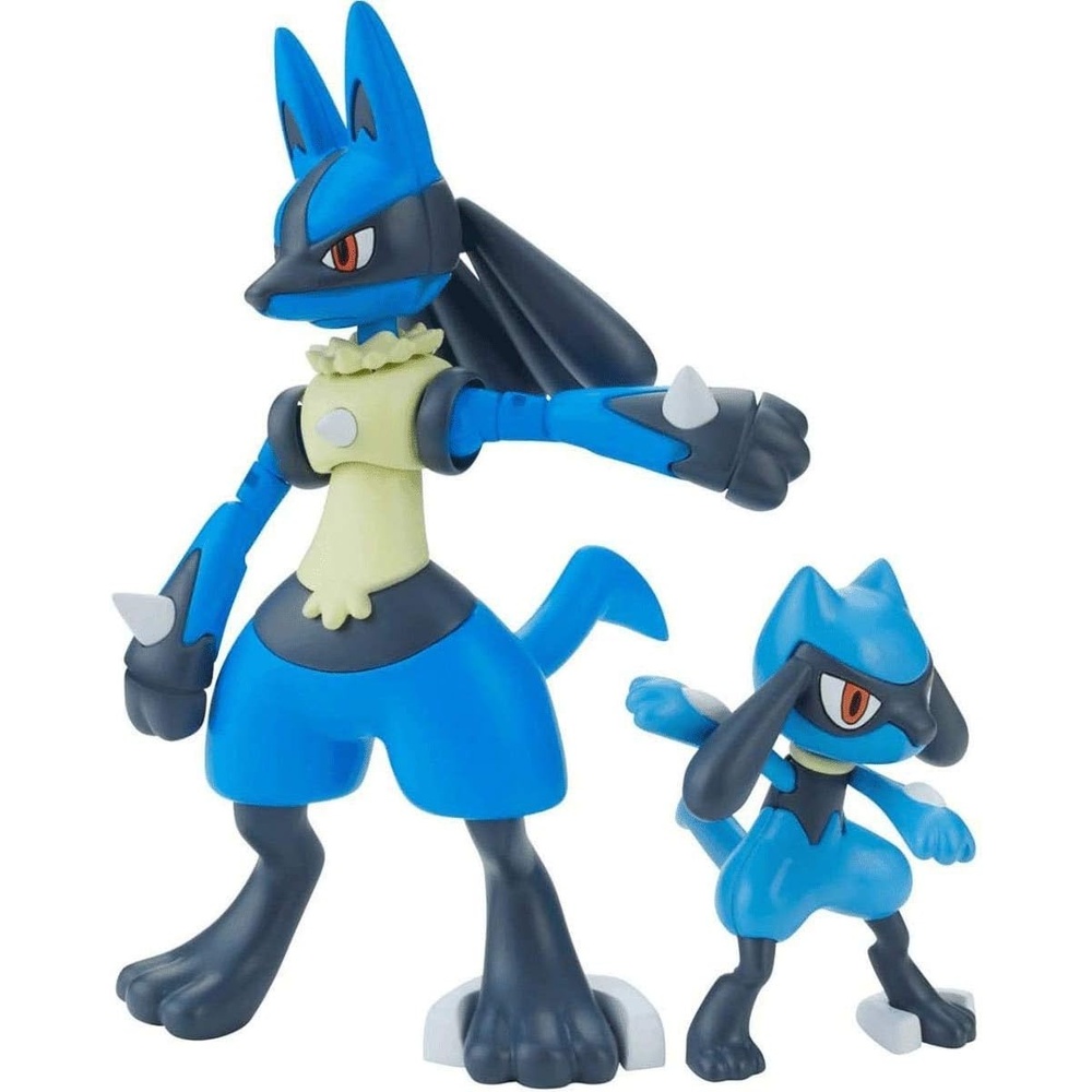 Bandai Hobby – Pokémon – 01 Magikarp, Bandai Spirits Pokémon Big Model Kit(Riolu & Lucario)