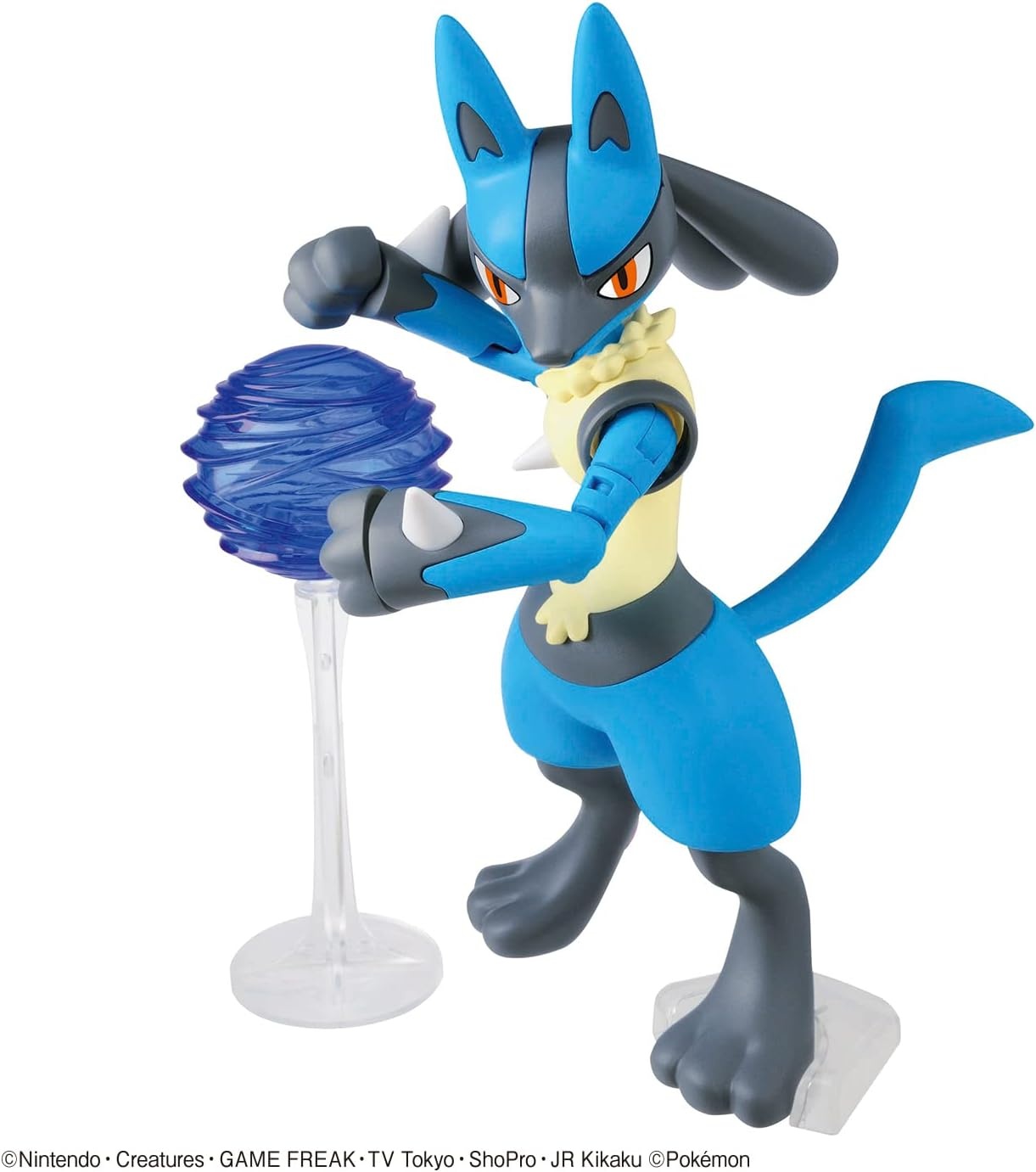 Bandai Hobby – Pokémon – 01 Magikarp, Bandai Spirits Pokémon Big Model Kit(Riolu & Lucario)
