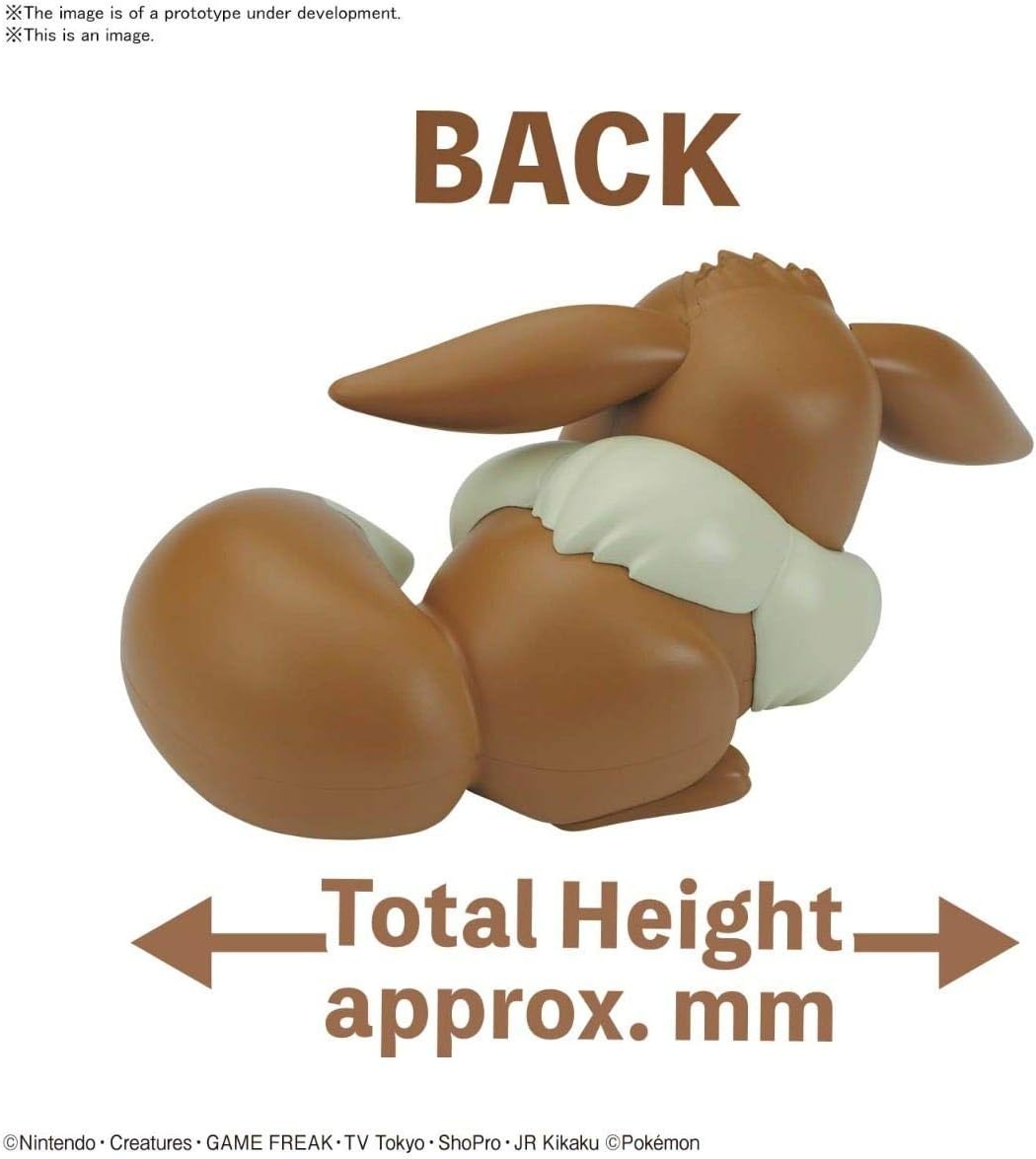 Bandai Hobby – Pokémon – Zekrom, Bandai Spirits Pokémon Model Kit(Eevee (Sleeping Pose))