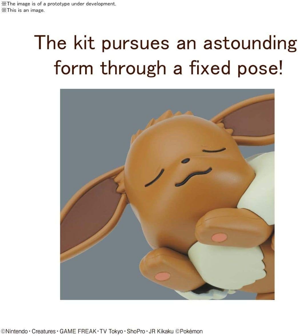 Bandai Hobby – Pokémon – Zekrom, Bandai Spirits Pokémon Model Kit(Eevee (Sleeping Pose))