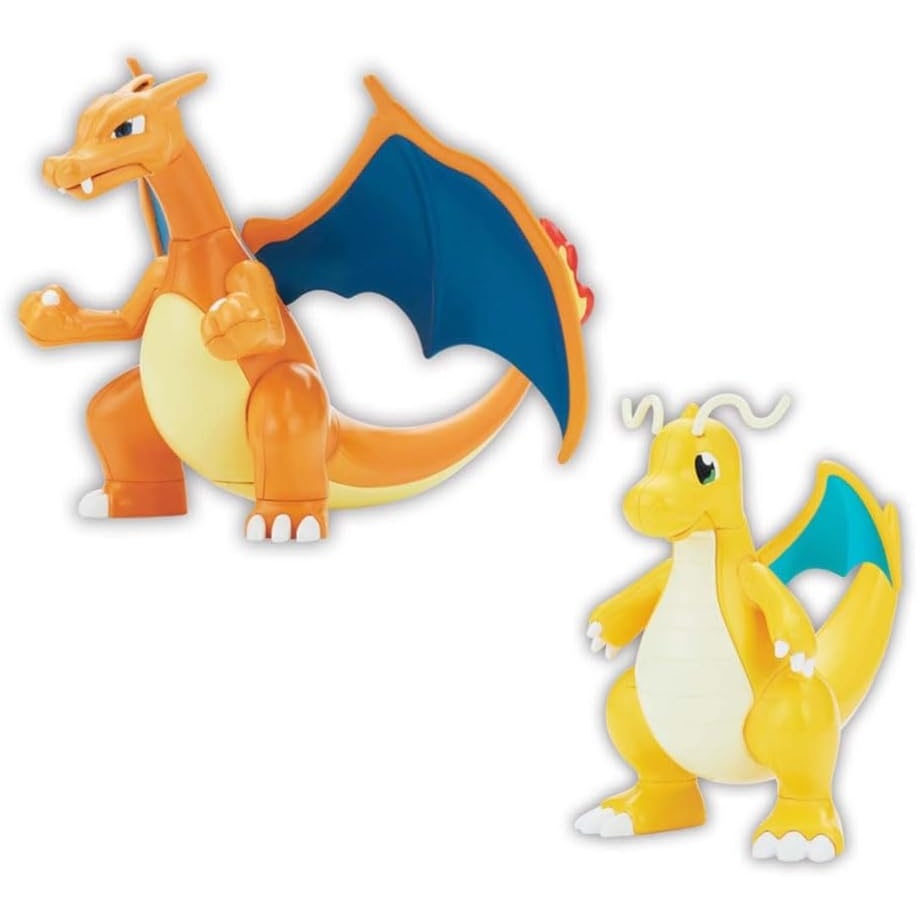 Bandai Hobby – Pokémon – 01 Magikarp, Bandai Spirits Pokémon Big Model Kit(Charizard & Dragonite)