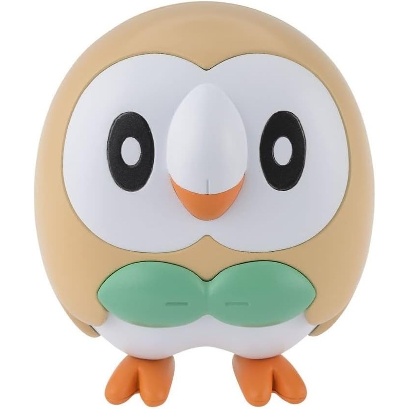 Bandai Hobby – Pokémon – #10 Rowlet, Bandai Spirits Pokémon Quick   Model Kit
