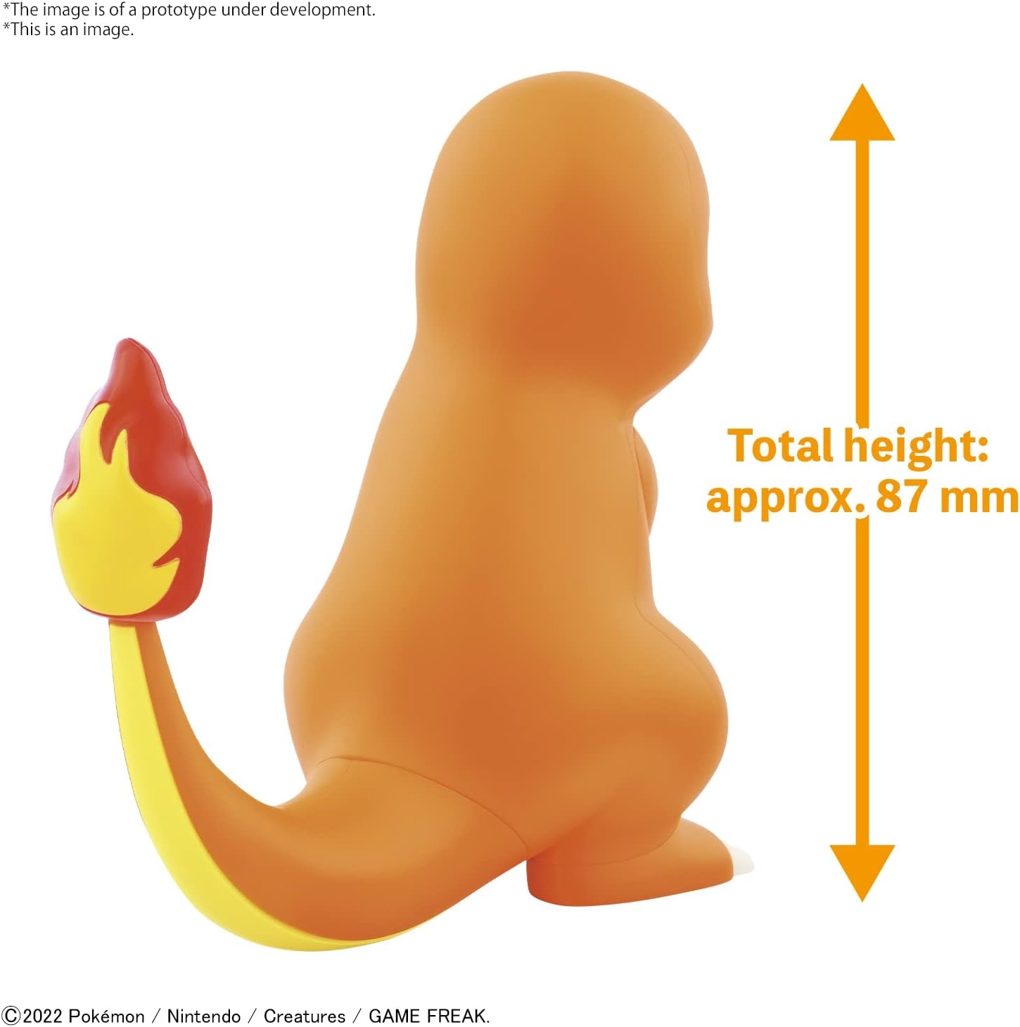 BANDAI Hobby – Pokémon – #11 Charmander Pokémon Quick  Model Kit