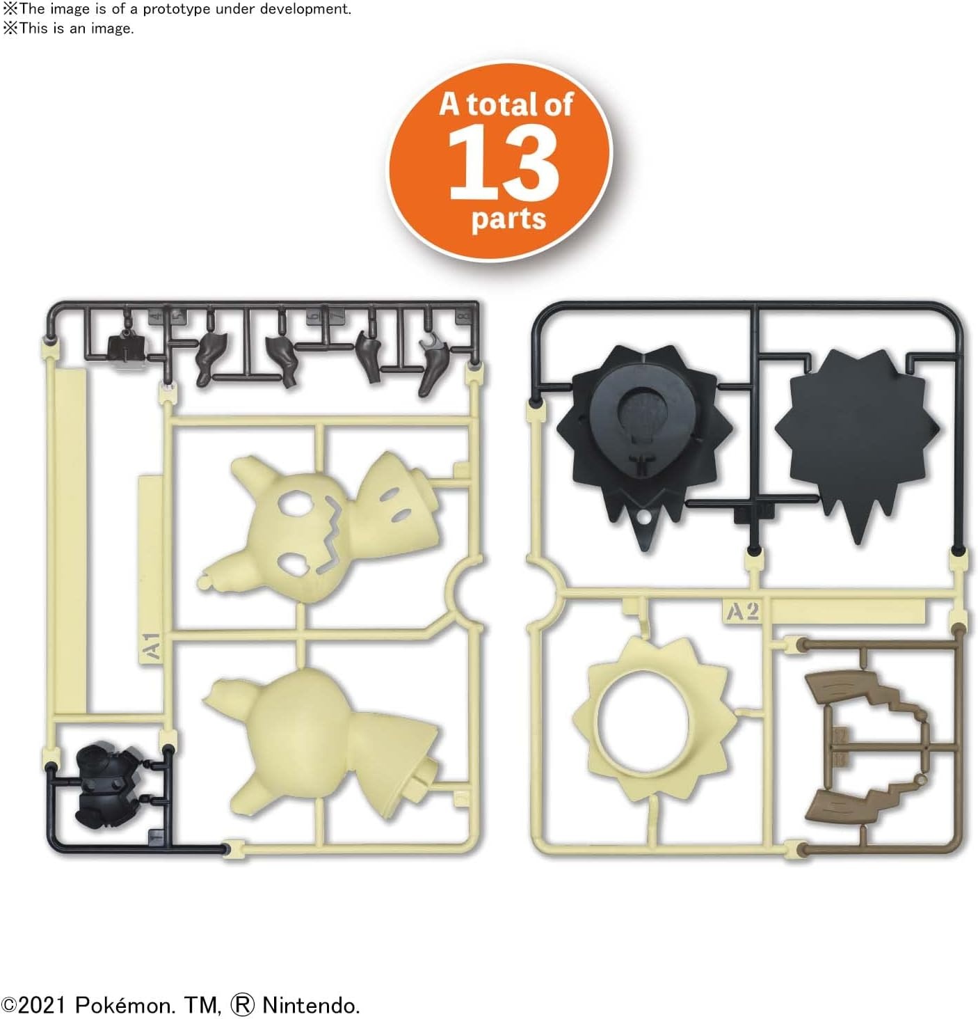 Bandai Hobby – Pokémon – Zekrom, Bandai Spirits Pokémon Model Kit(Mimikyu)