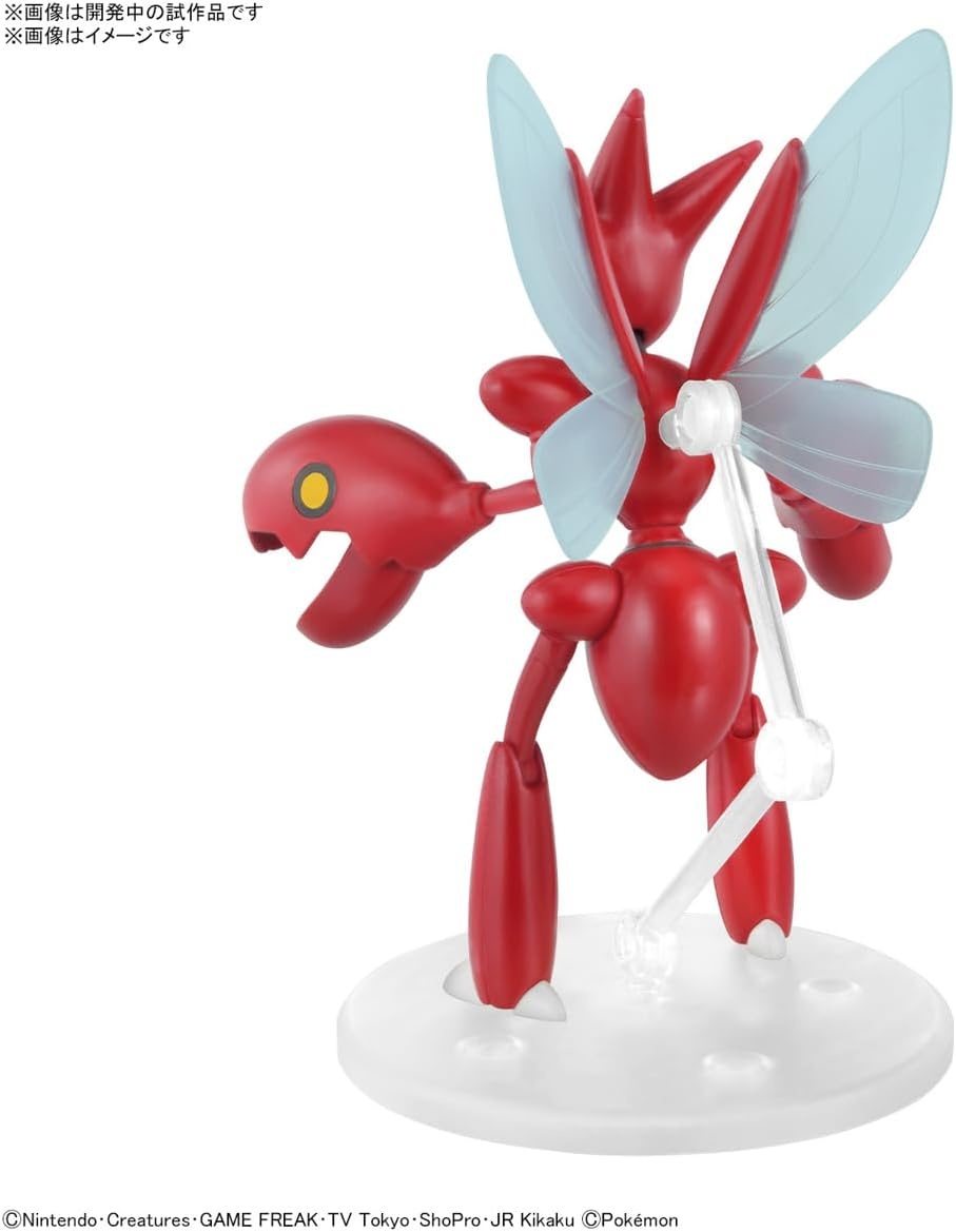BANDAI Hobby – Pokémon – #55 Scizor Pokémon Model Kit