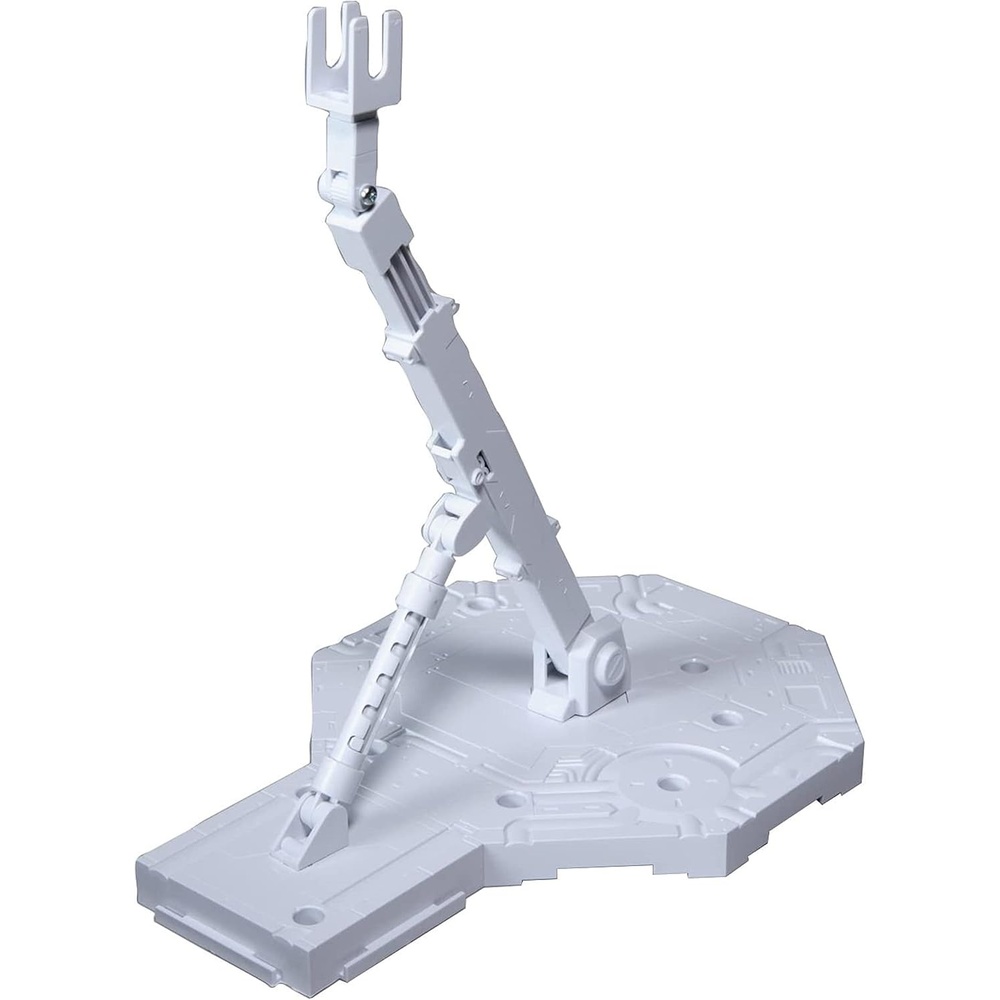 Bandai Hobby – Accessory – White Action Base 1 1/100 Model Kit Display Stand