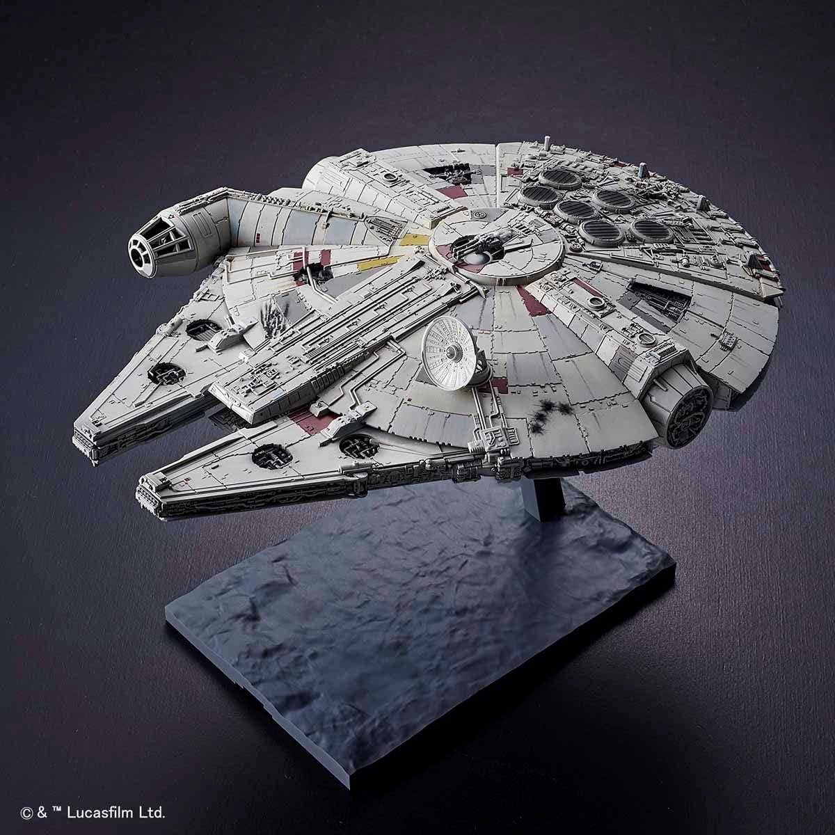 Bandai Hobby – Star Wars – Millenniuim Falcon (Rise of Skywalker Ver), Bandai Spirits 1/144 Model Kit
