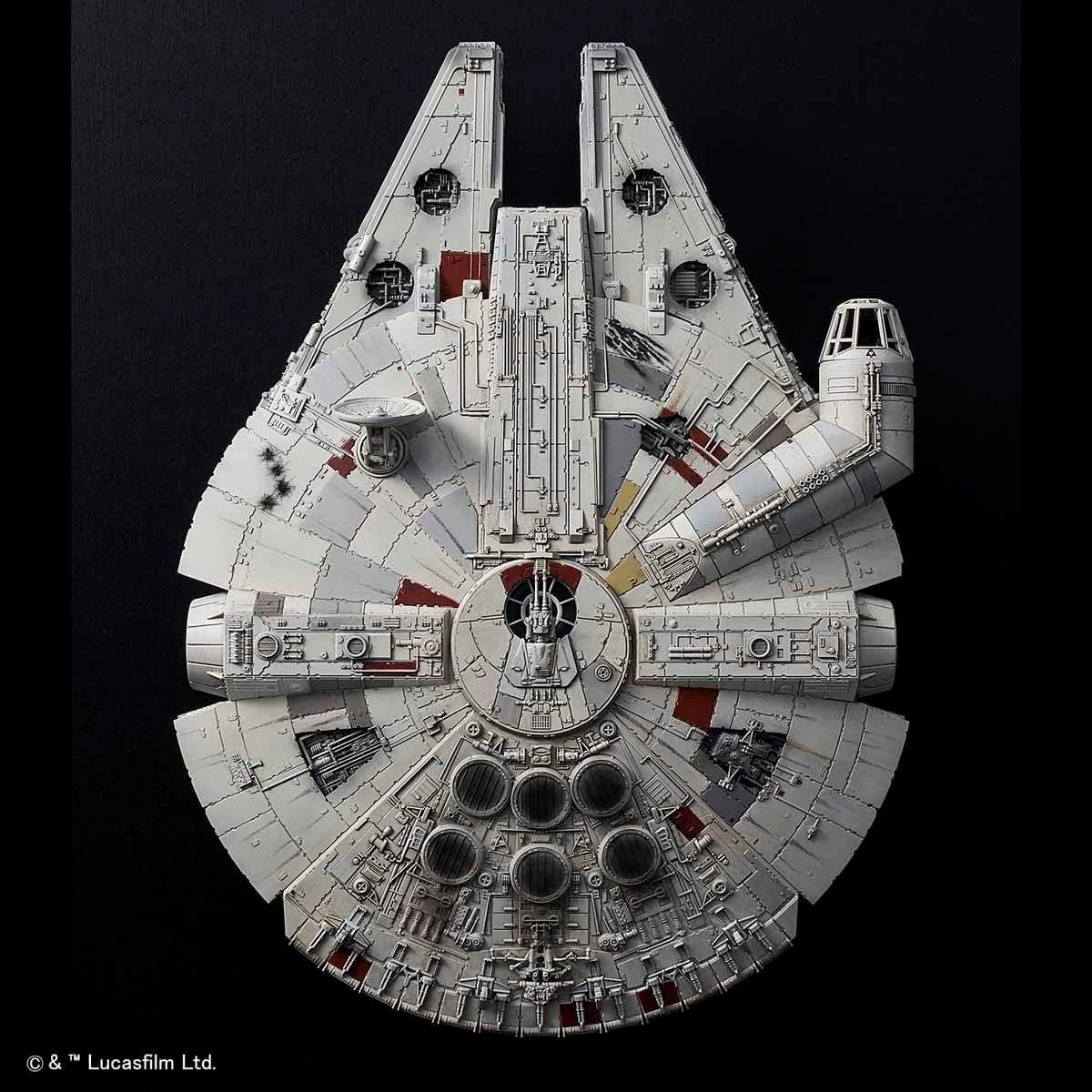 Bandai Hobby – Star Wars – Millenniuim Falcon (Rise of Skywalker Ver), Bandai Spirits 1/144 Model Kit
