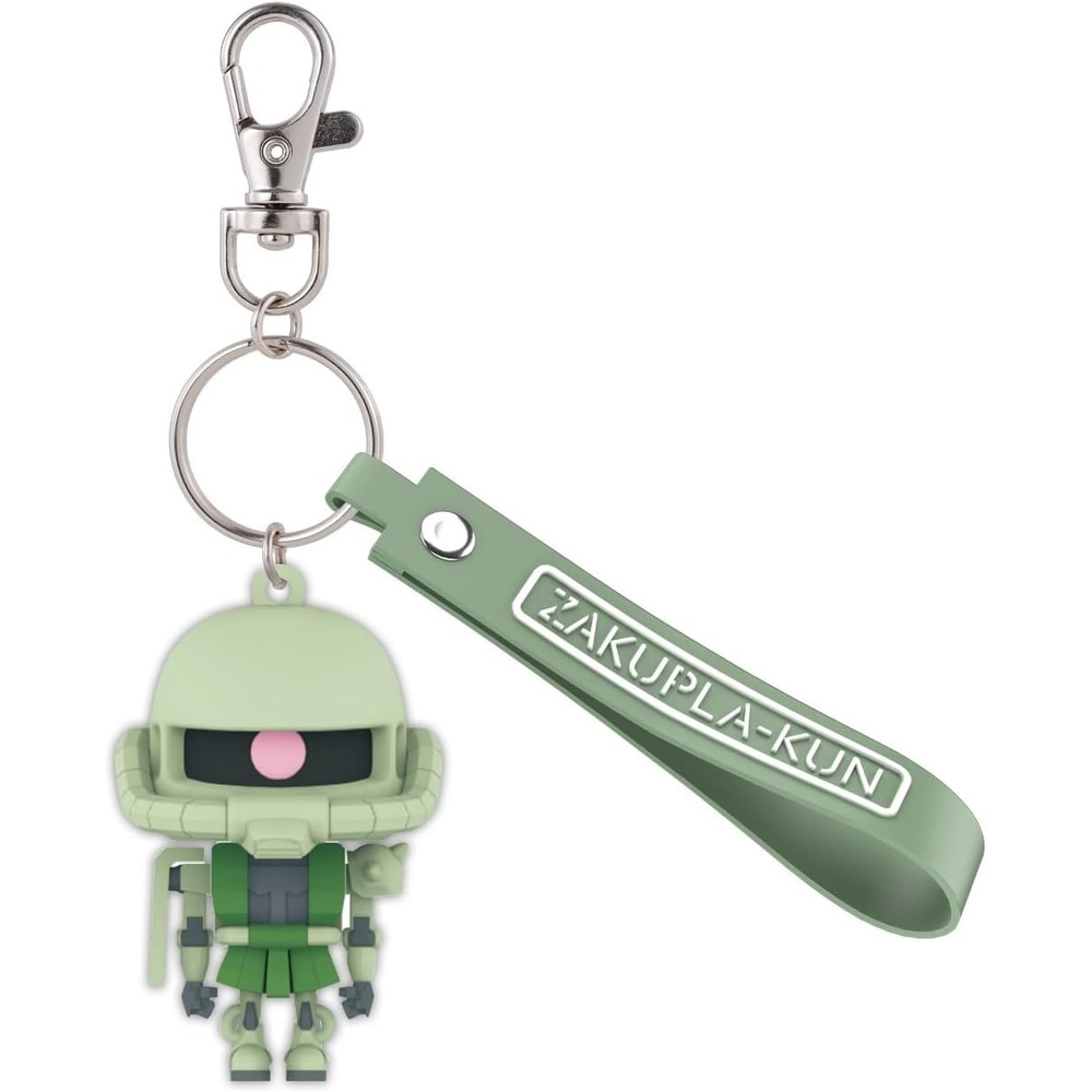 Bandai Spirits Mascot Key Chain Gunpla-kun 3D Rubber Mascot Key Chain(Zakupra-kun)