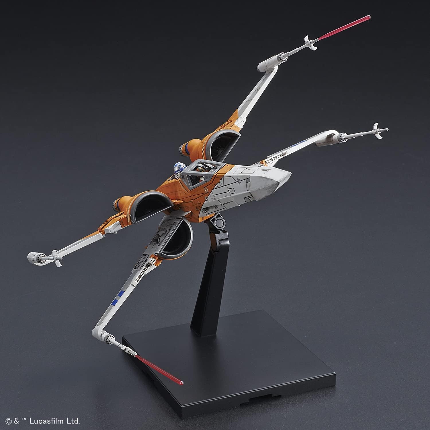 Bandai Hobby – Star Wars – Poe’s X-Wing Fighter (Rise of Skywalker Ver.) Plastic 1/72 Model Kit