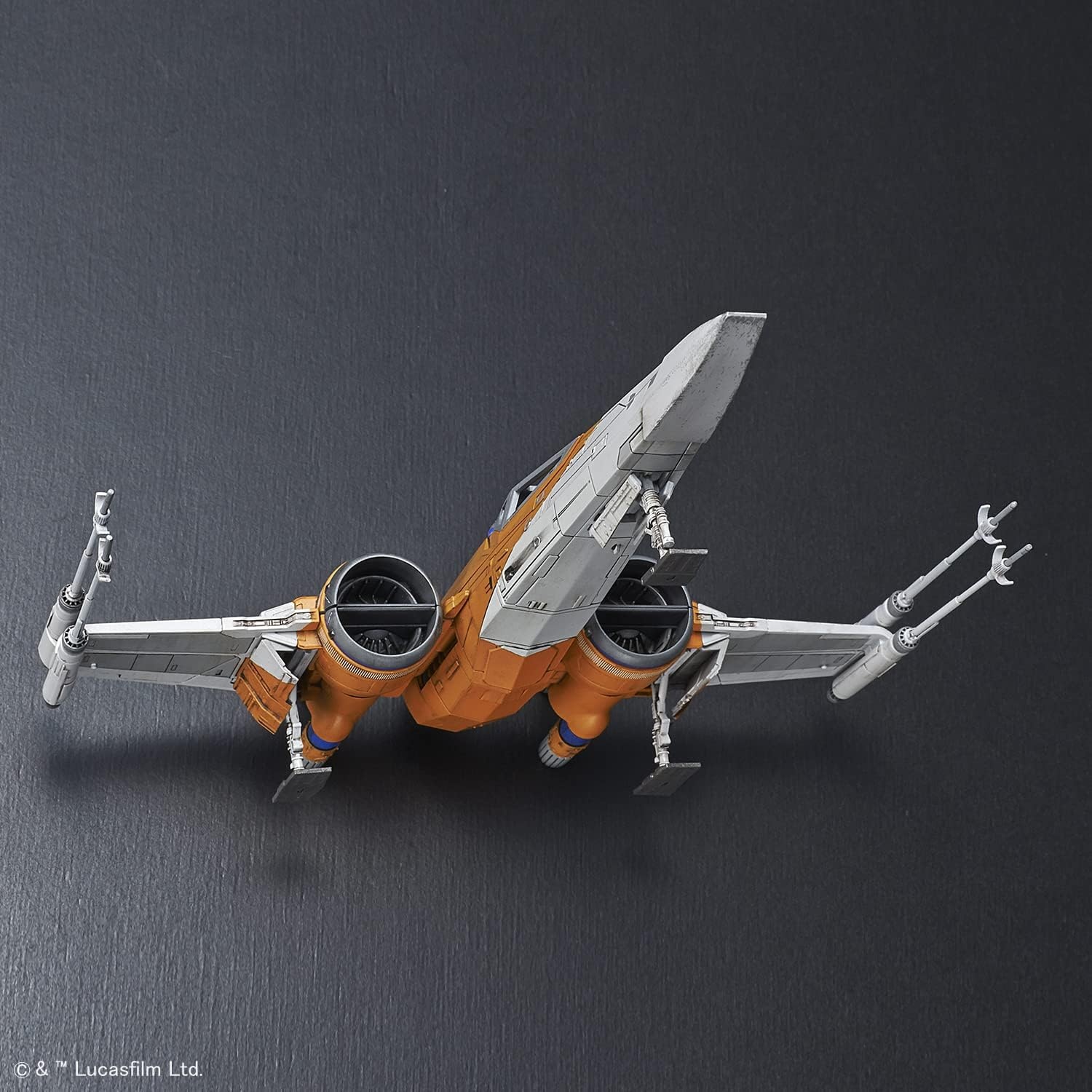 Bandai Hobby – Star Wars – Poe’s X-Wing Fighter (Rise of Skywalker Ver.) Plastic 1/72 Model Kit