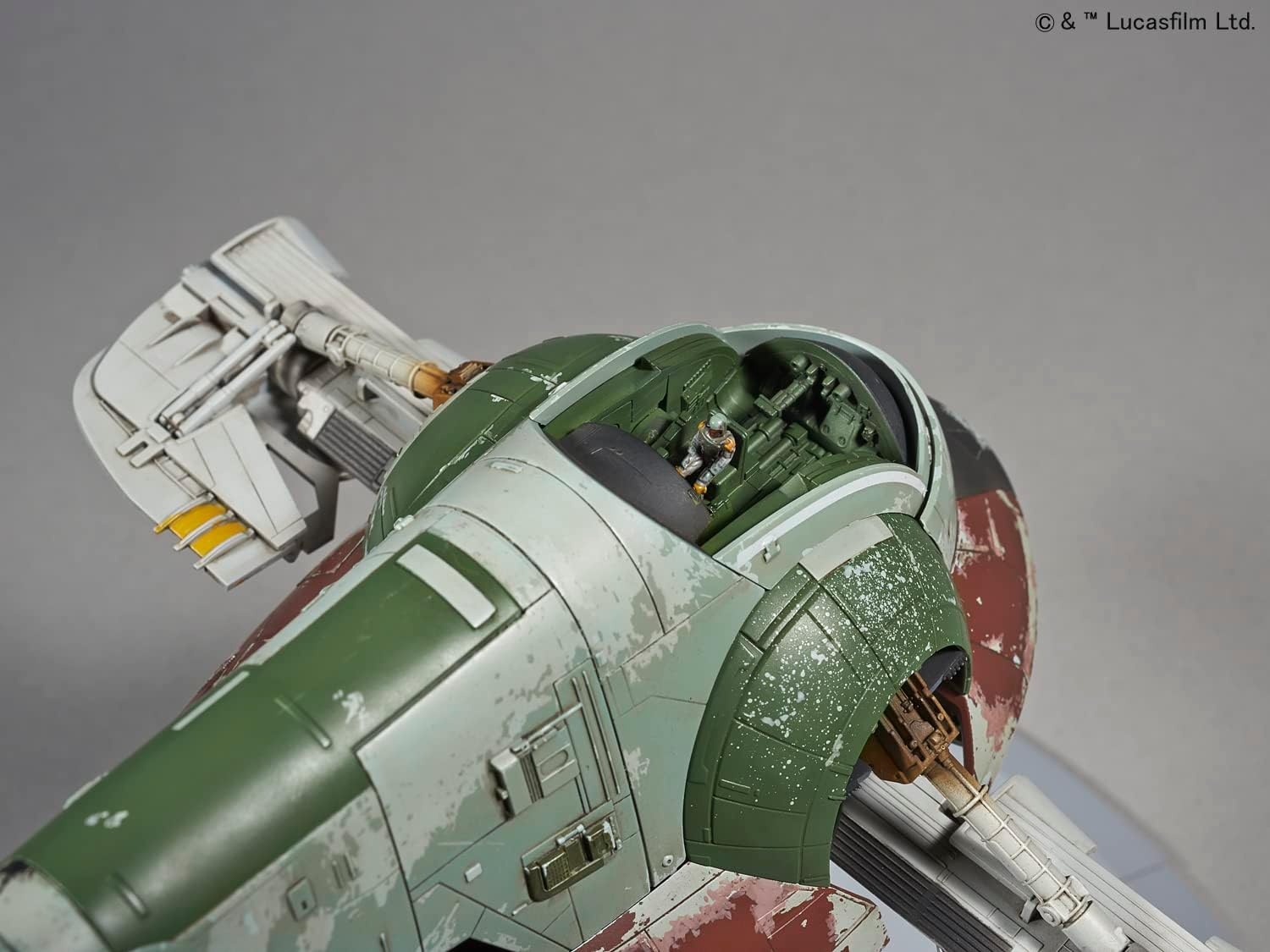 Bandai Hobby – Star Wars – Boba Fett’s Starship, Bandai Star Wars 1/144 Plastic Model Kit
