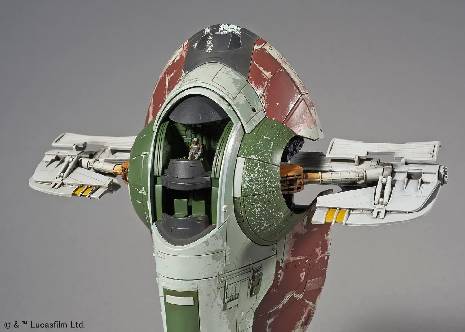 Bandai Hobby – Star Wars – Boba Fett’s Starship, Bandai Star Wars 1/144 Plastic Model Kit