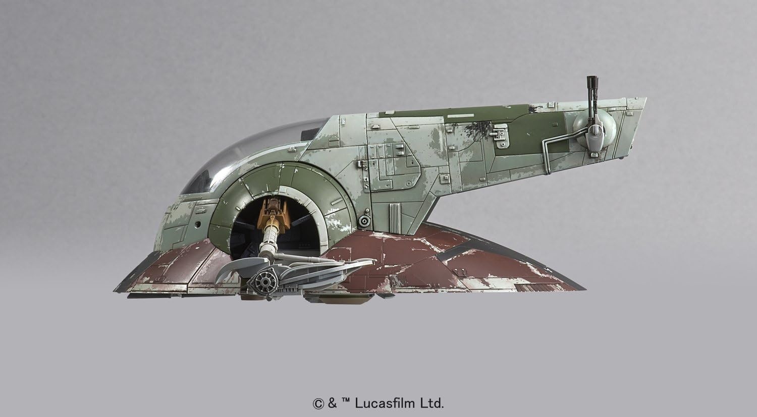 Bandai Hobby – Star Wars – Boba Fett’s Starship, Bandai Star Wars 1/144 Plastic Model Kit