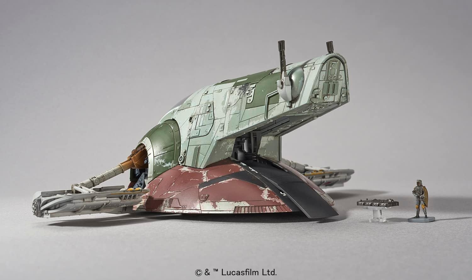 Bandai Hobby – Star Wars – Boba Fett’s Starship, Bandai Star Wars 1/144 Plastic Model Kit