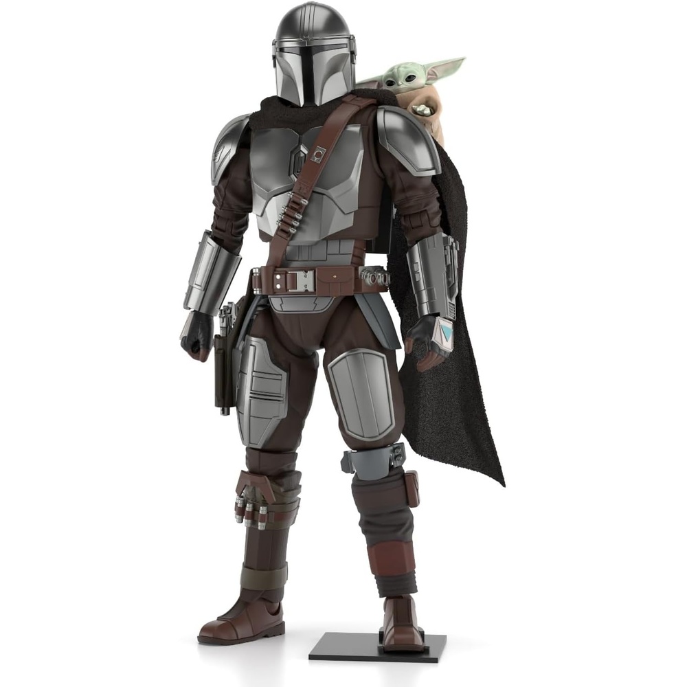 Bandai Hobby – Star Wars: The Mandalorian and Grogu – 1/12 Model Kit(Mandalorian and Grogu)