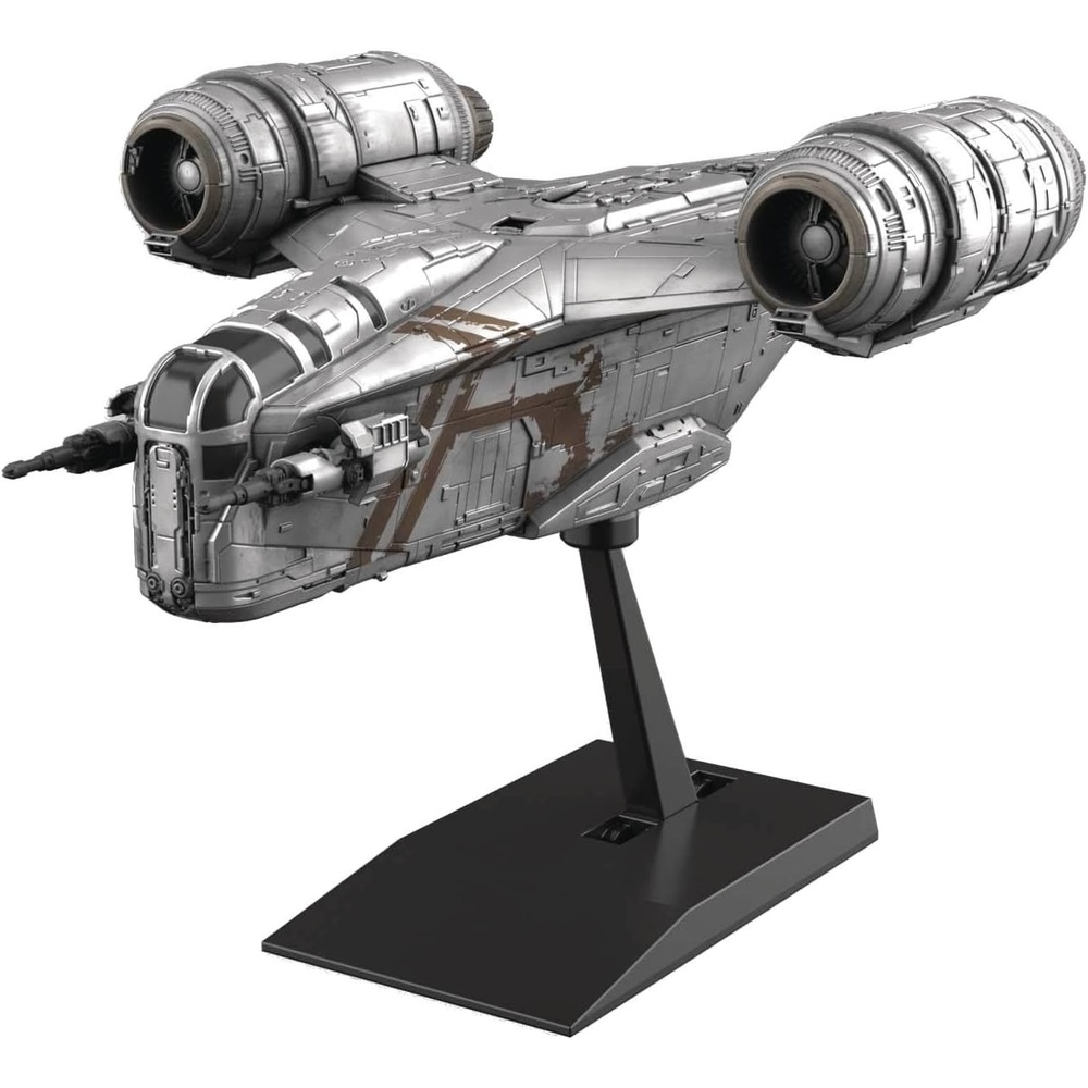 Bandai Hobby – Star Wars – Vehicle Model Razor Crest (Silver Coating Version), Bandai Spirits Star Wars Vehicle Model Kit