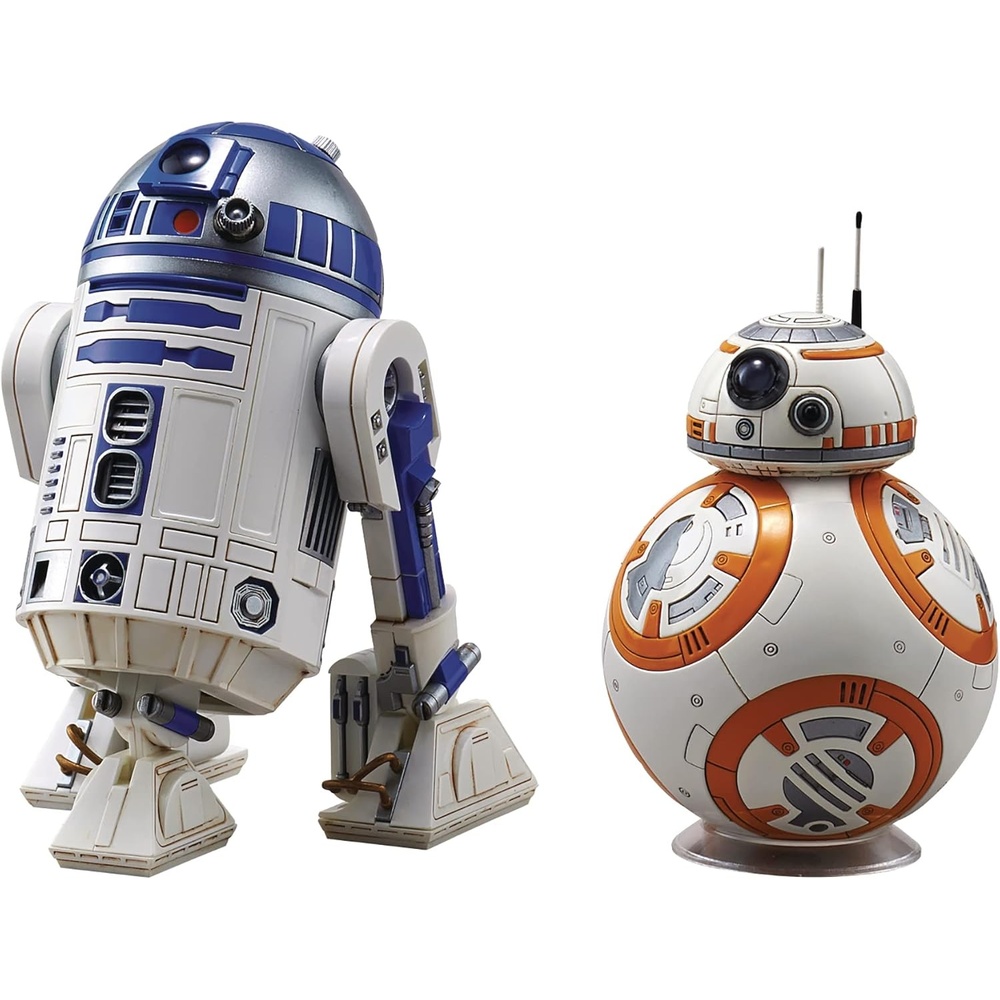 Bandai Hobby Star Wars 1/12 Plastic Model BB-8 & R2-D2 Star Wars