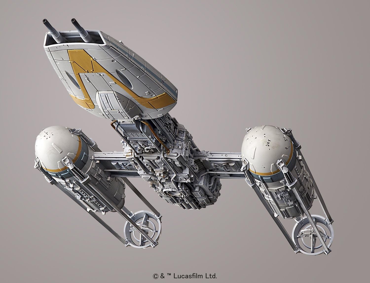 BANDAI Hobby – Star Wars – Y-Wing Starfighter 1/72 Model Kit