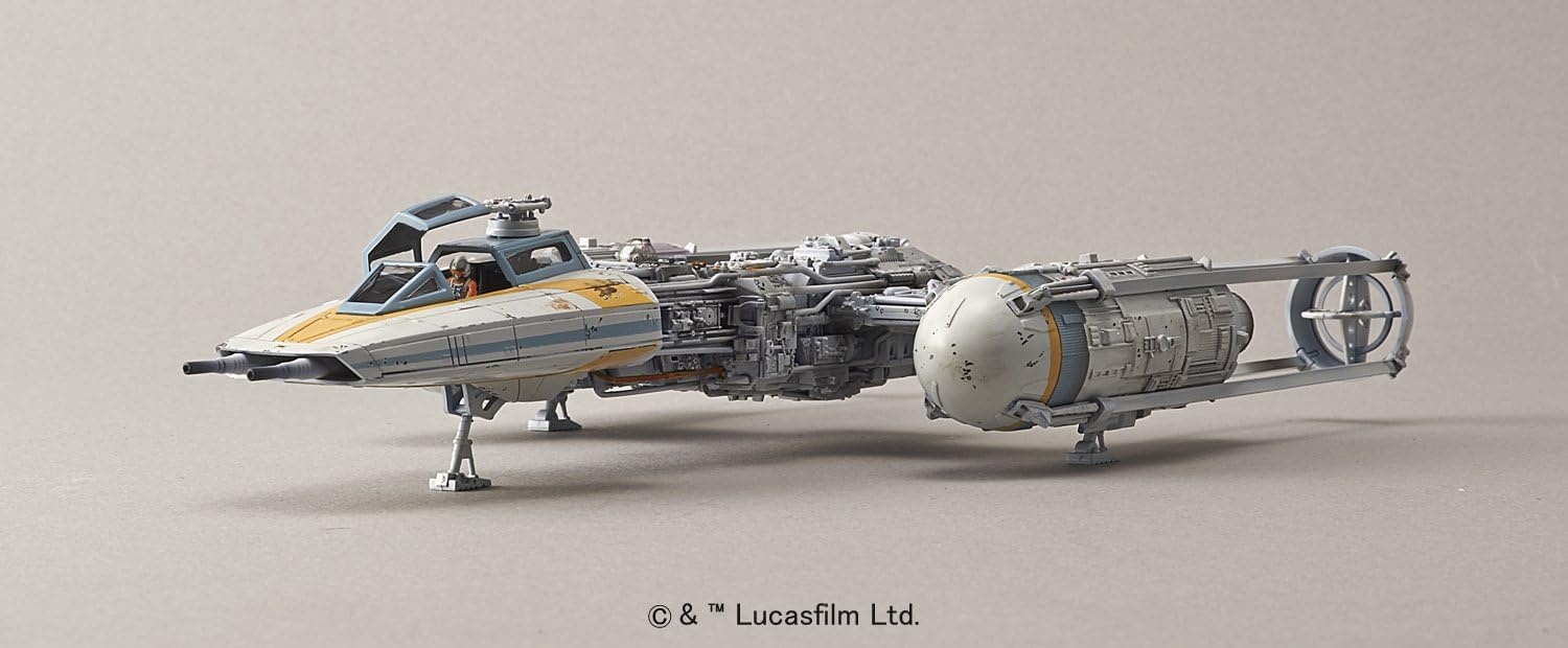 BANDAI Hobby – Star Wars – Y-Wing Starfighter 1/72 Model Kit