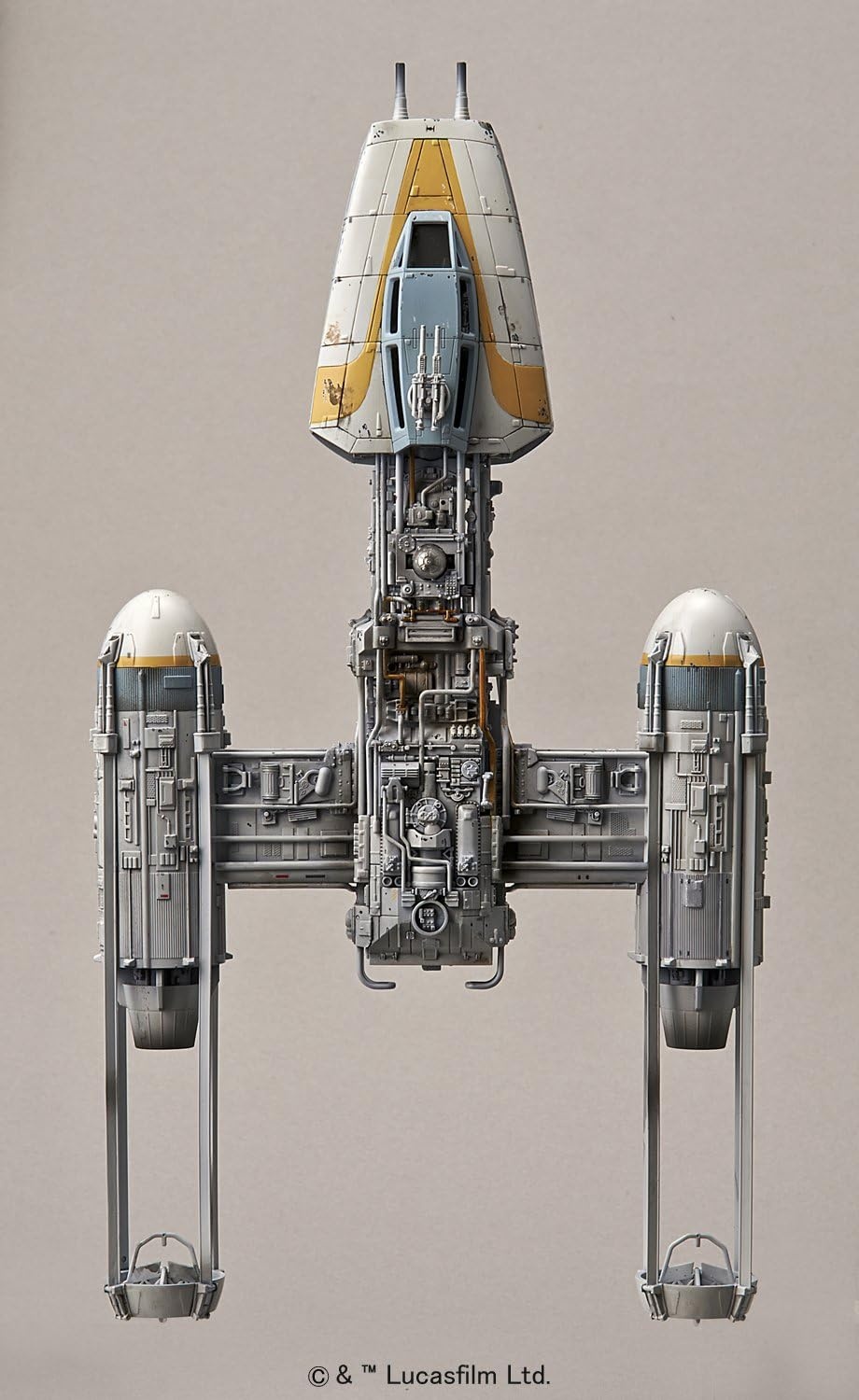 BANDAI Hobby – Star Wars – Y-Wing Starfighter 1/72 Model Kit