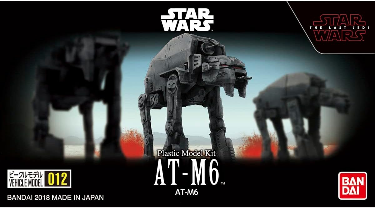 Bandai Hobby – Star Wars – 012 at-M6 Vehicle Model Kit