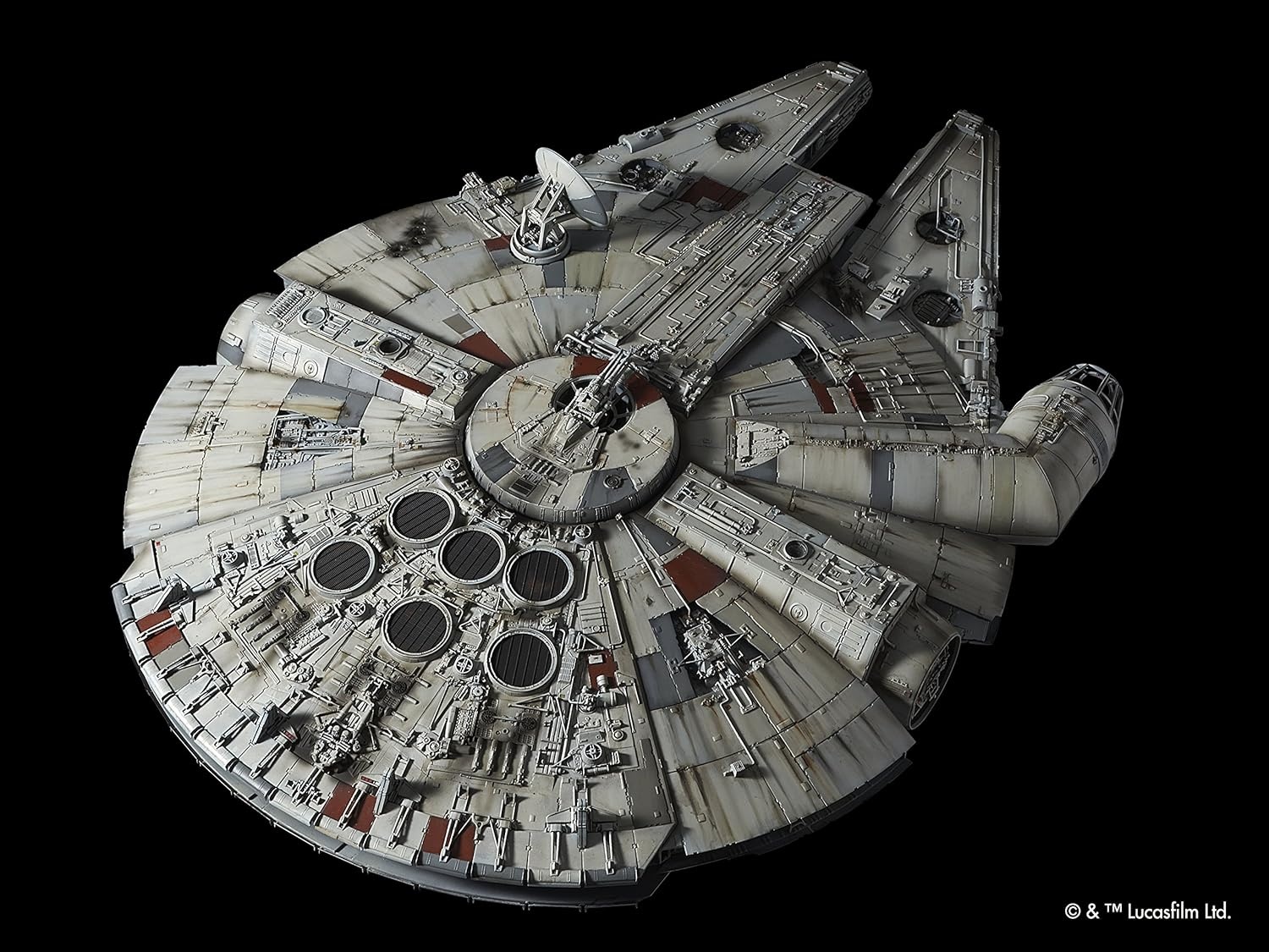 BANDAI Hobby – Star Wars: A New Hope – Millennium Falcon, Perfect Grade (PG) 1/72 Model Kit(kit)