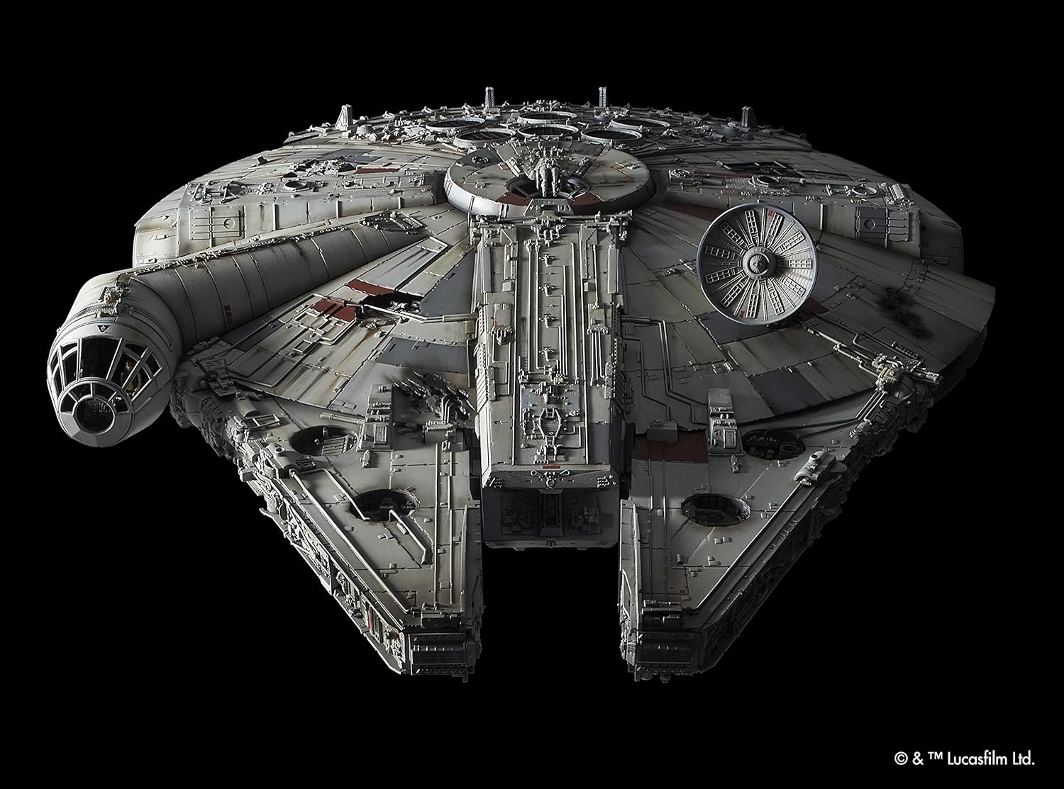 BANDAI Hobby – Star Wars: A New Hope – Millennium Falcon, Perfect Grade (PG) 1/72 Model Kit(kit)