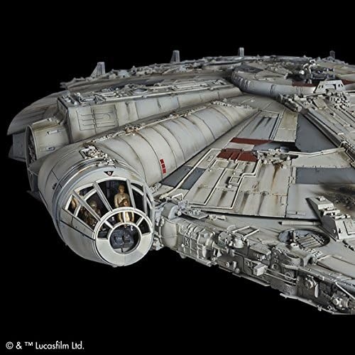 BANDAI Hobby – Star Wars: A New Hope – Millennium Falcon, Perfect Grade (PG) 1/72 Model Kit(kit)
