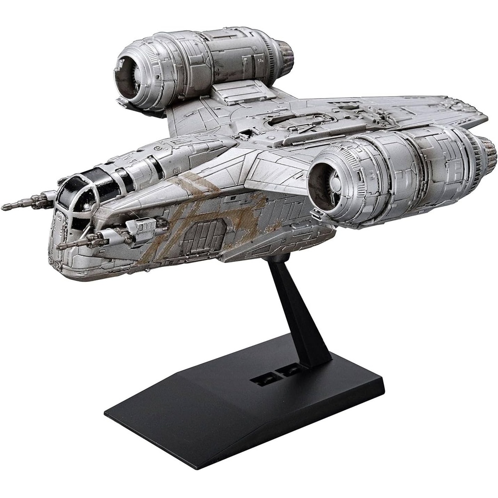 Bandai Hobby – The Mandalorian – 018 Razor Crest, Bandai Spirits Star Wars Vehicle Model Kit