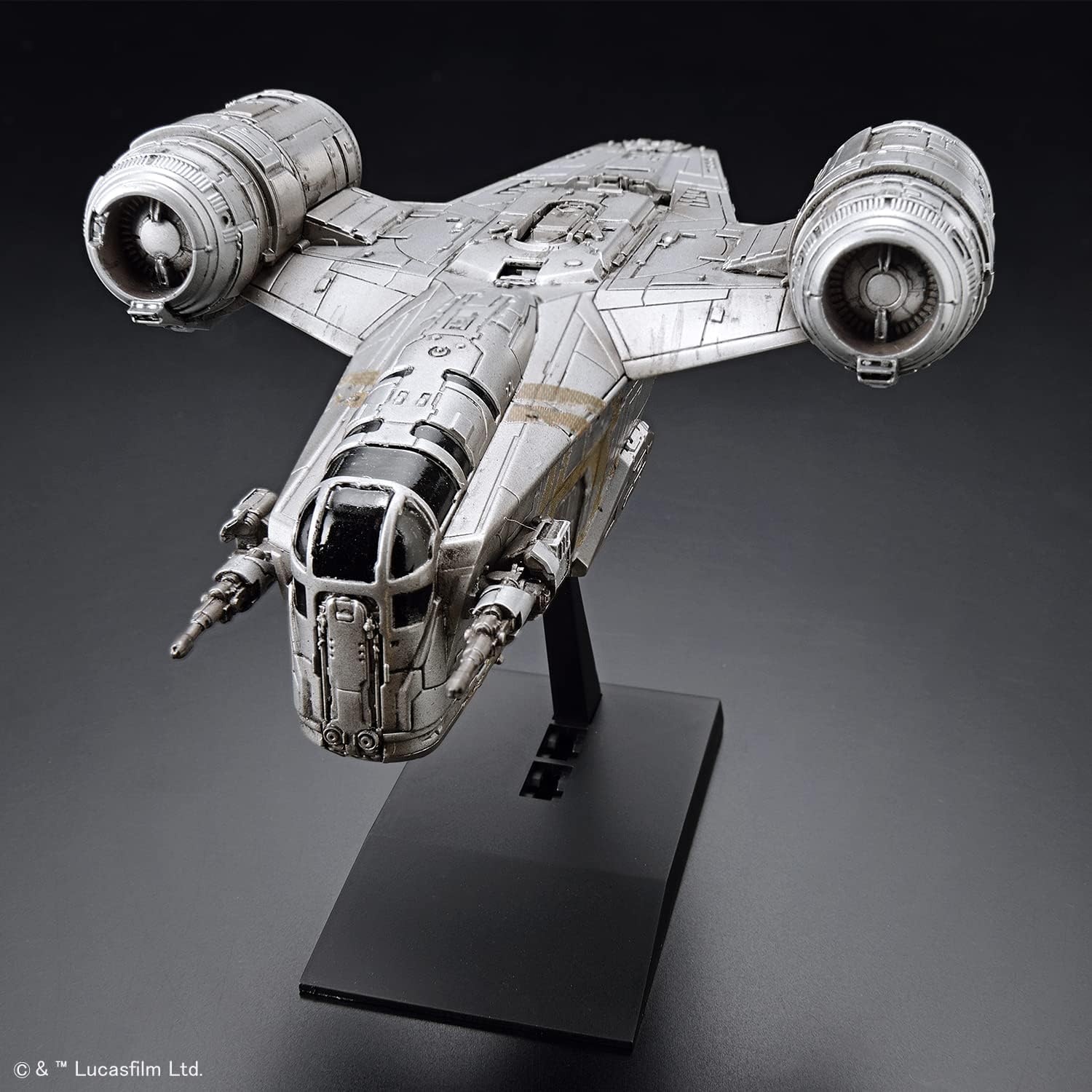 Bandai Hobby – The Mandalorian – 018 Razor Crest, Bandai Spirits Star Wars Vehicle Model Kit
