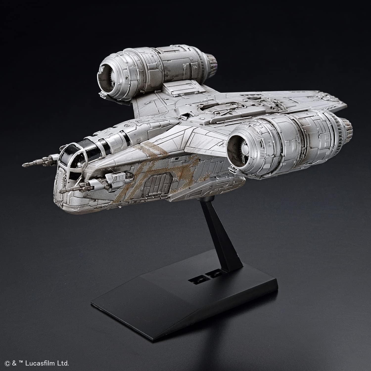 Bandai Hobby – The Mandalorian – 018 Razor Crest, Bandai Spirits Star Wars Vehicle Model Kit