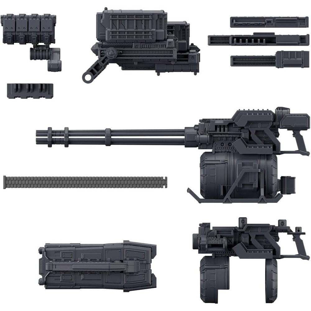 Bandai Hobby – Armored Core VI Fires of Rubicon – #3 Option Parts Weapon Set 03 30 MM 1/144 Model Kit(WEAPON SET 04)