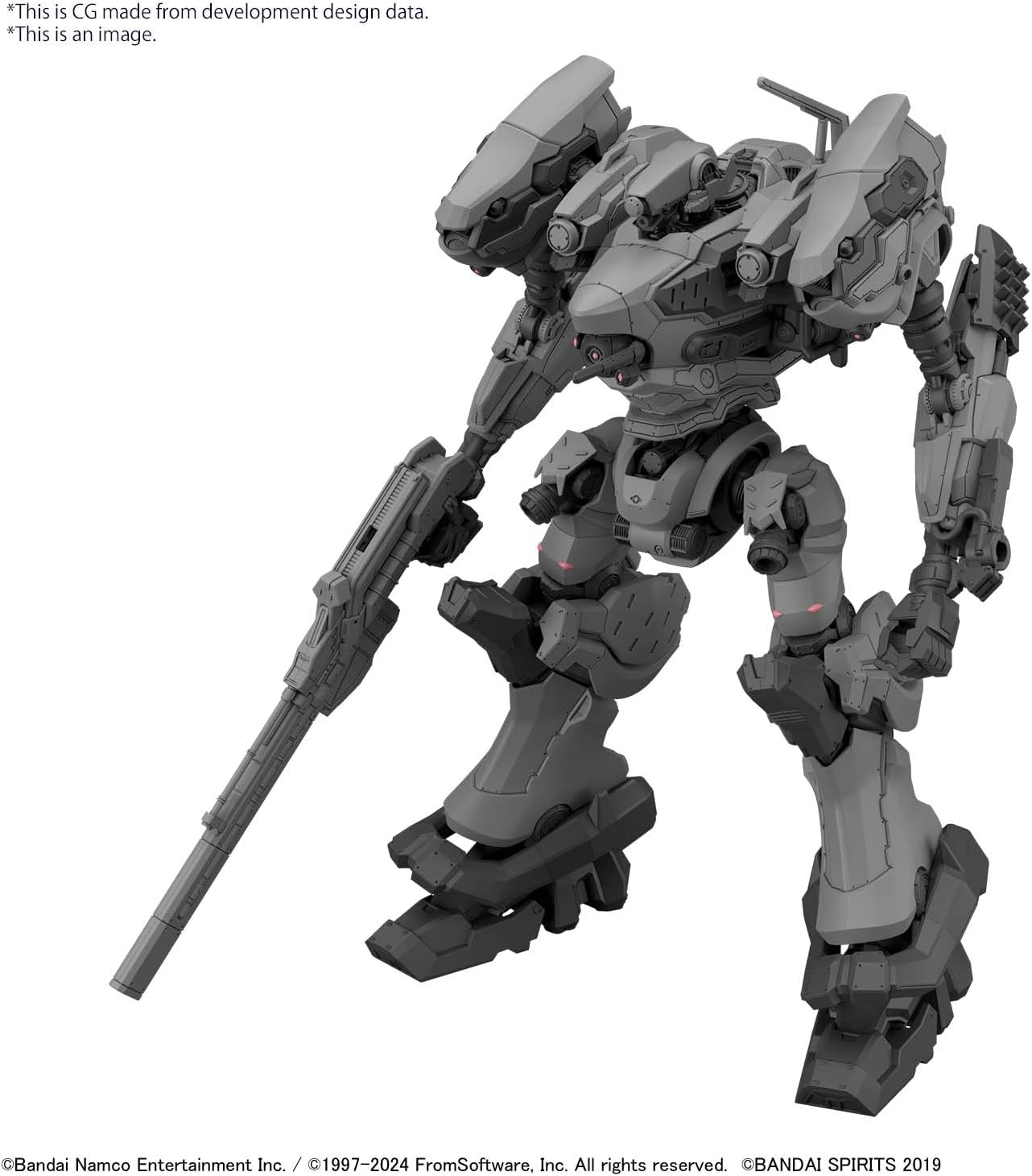Bandai Hobby – Armored Core VI Fires of Rubicon – #04 RaD CC-2000 Orbiter 30 MM 1/144 Model Kit
