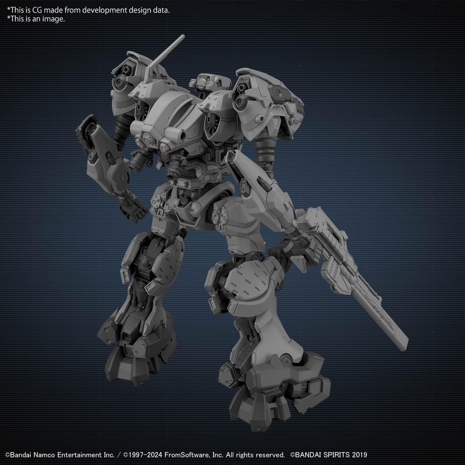 Bandai Hobby – Armored Core VI Fires of Rubicon – #04 RaD CC-2000 Orbiter 30 MM 1/144 Model Kit